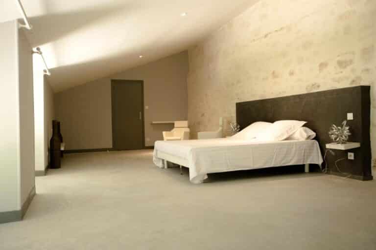 chambre pour dormir dans une abbaye