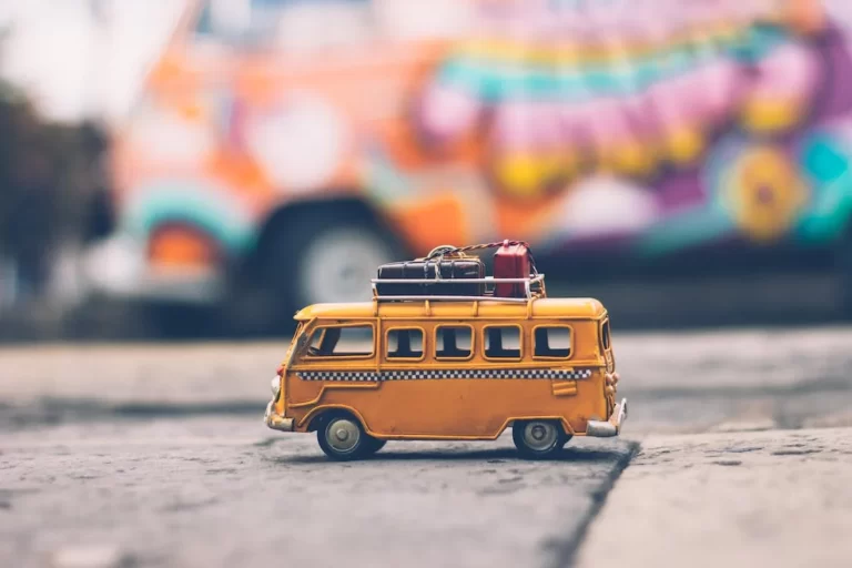 van pour partie en vacance avec un bebe