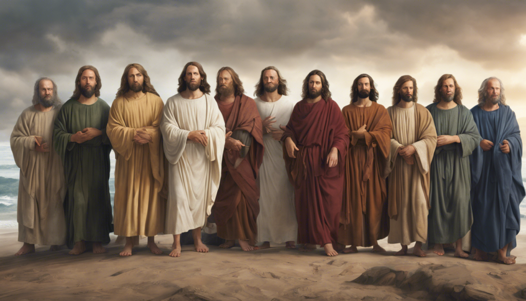 découvrez qui étaient les 12 apôtres de jésus et le rôle important qu'ils ont joué dans la transmission de son enseignement et de sa mission.