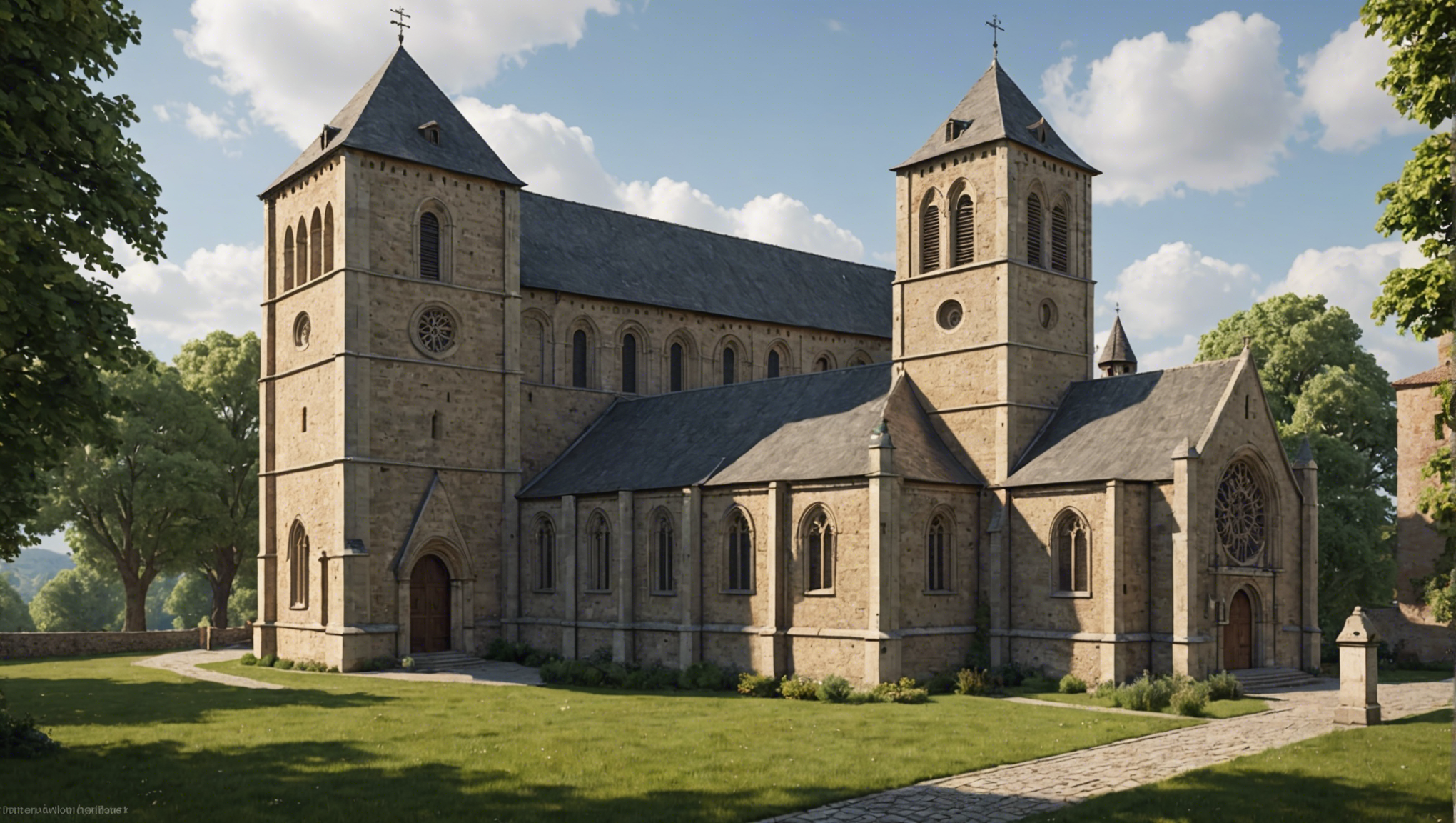 découvrez les mystères dissimulés derrière les conceptions des églises romanes et plongez dans l’histoire fascinante de leur architecture millénaire.