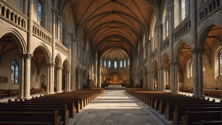 découvrez les mystères et les symboles dissimulés derrière les plans des églises romanes dans cette exploration fascinante de l'architecture religieuse.