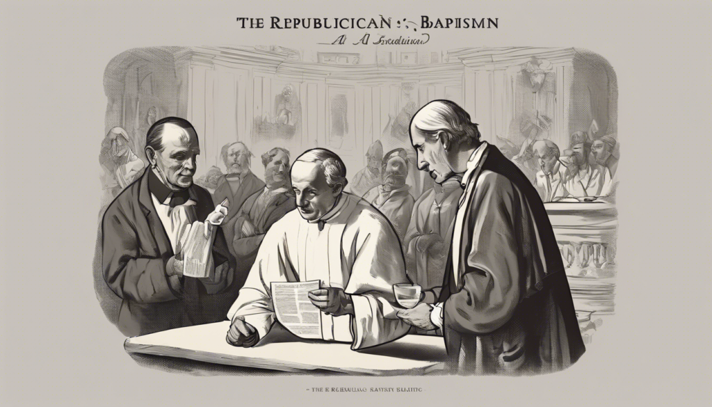 découvrez l'importance du baptême républicain dans la culture française et son rôle en tant que tradition incontournable.
