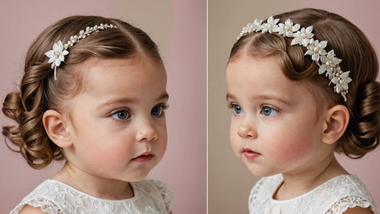 découvrez comment choisir la coiffure parfaite pour un baptême féminin et brillez lors de cette journée spéciale avec style et élégance.