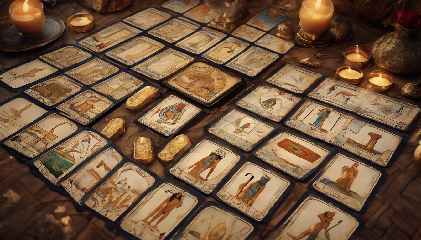 découvrez les mystères du tarot égyptien à travers une interprétation détaillée de ses 78 cartes. plongez dans l'univers fascinant des symboles et des significations pour mieux comprendre votre destin.