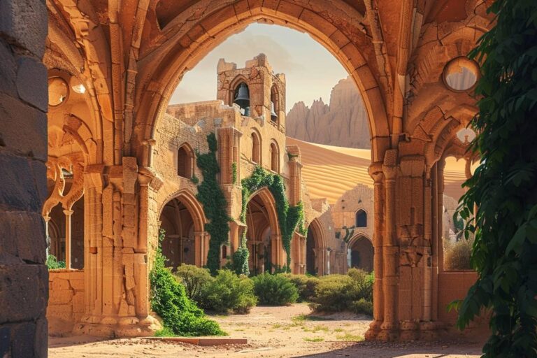 La mystique de l&rsquo;abbaye Sainte-Marie du Désert : une oasis spirituelle en plein coeur du désert