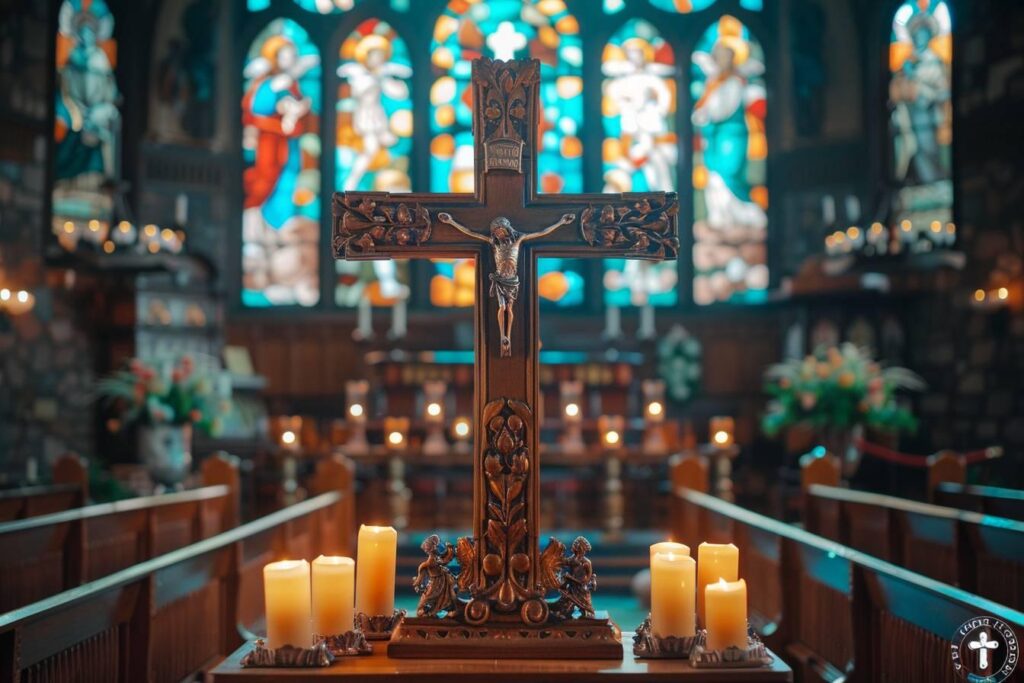 L’institution de la religion chrétienne permet aux fidèles de pratiquer leur foi.