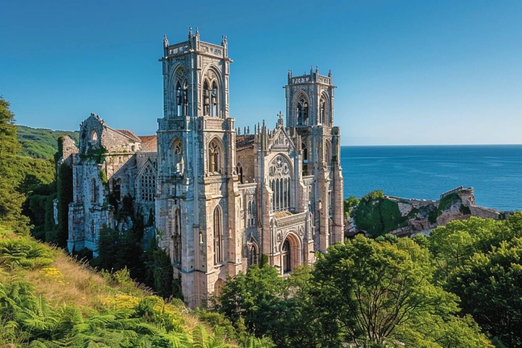Découvrez l'abbaye Saint-Guénolé de Landévennec : joyau architectural et spirituel de Bretagne