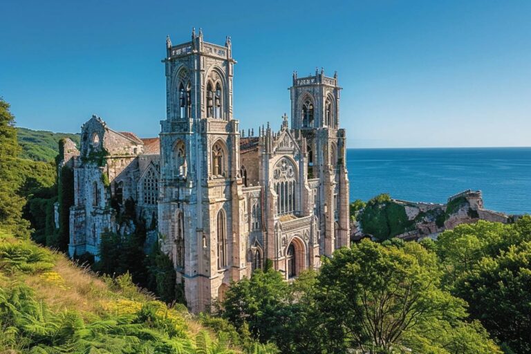 Découvrez l'abbaye Saint-Guénolé de Landévennec : joyau architectural et spirituel de Bretagne