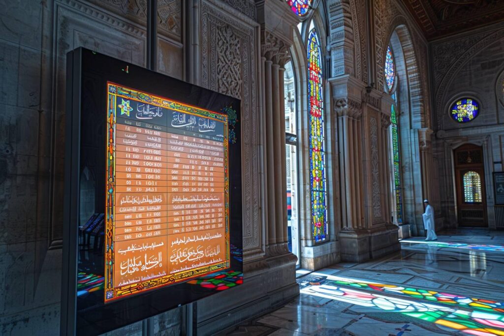Horaires de prière à la Grande Mosquée de Lyon : consultez les heures des salats quotidiennes
