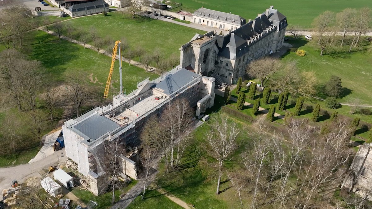Ruines de l'abbaye d'Ourscamp