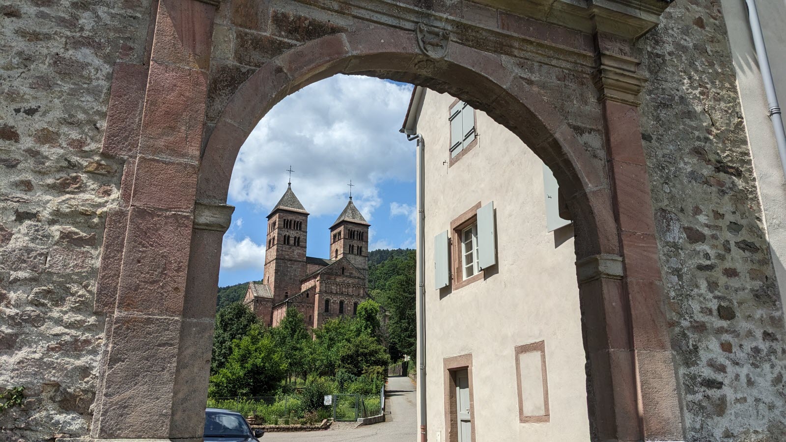 Abbaye de Murbach façade