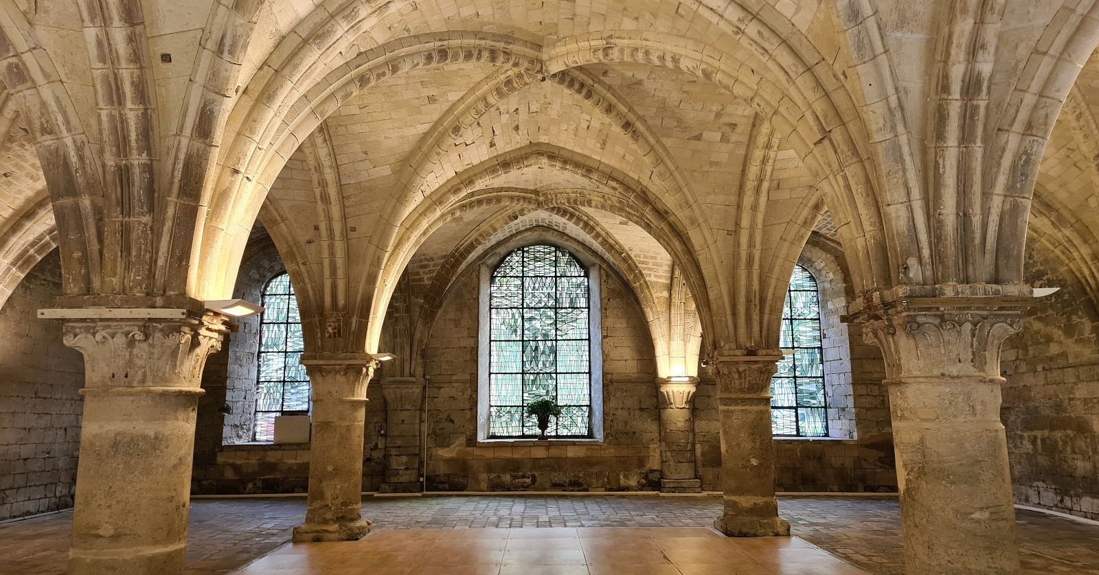 Salle Capitulaire de l'Abbaye de Vaucelles