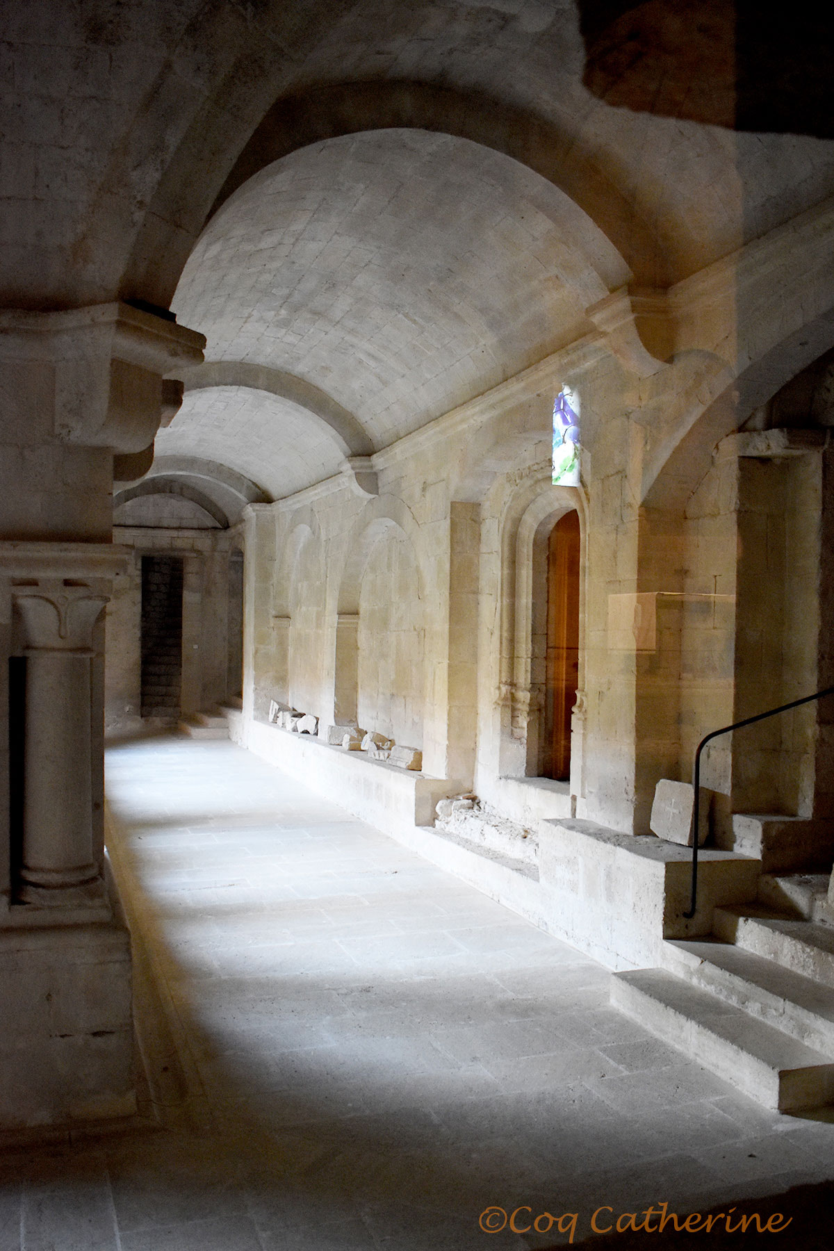 Vue de l'abbaye Notre-Dame de Ganagobie
