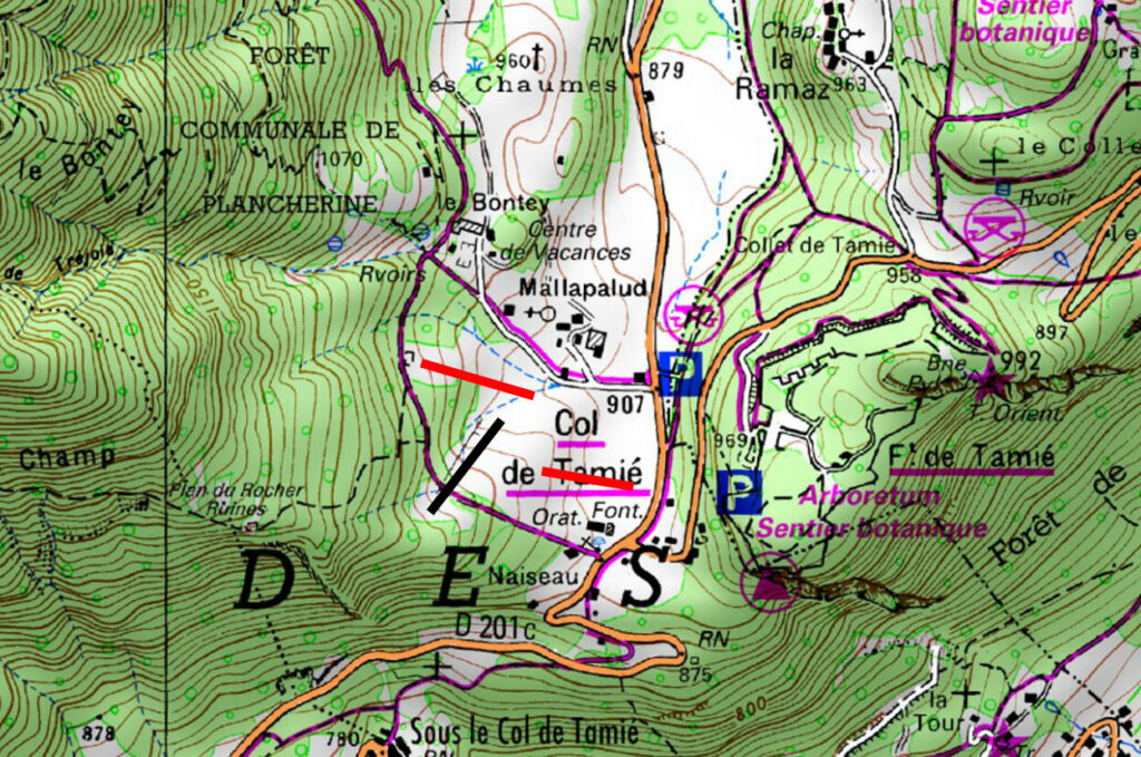 Quelle est l&rsquo;altitude de la station de ski Tamié ?