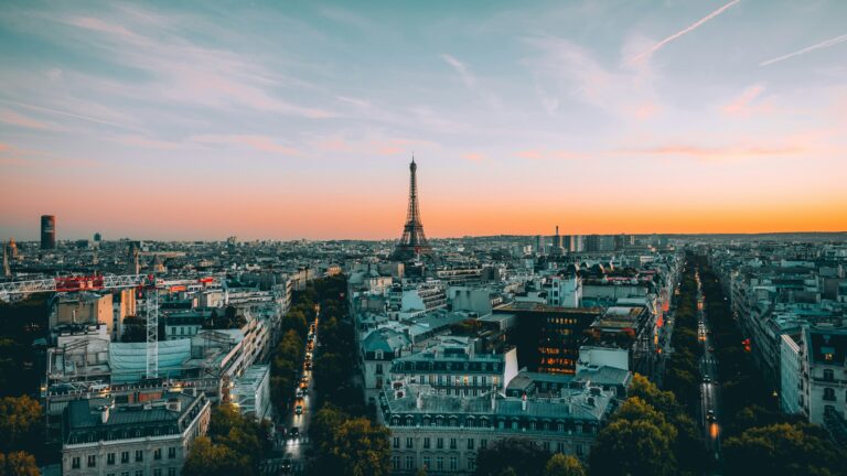 vue Paris Tour Eiffel